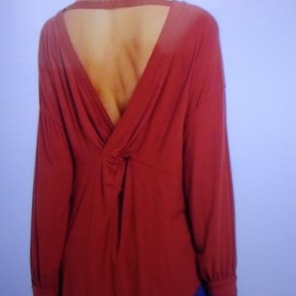 Free People Shimmy Shake Top size XS Cowboy color - Picture 9 of 11